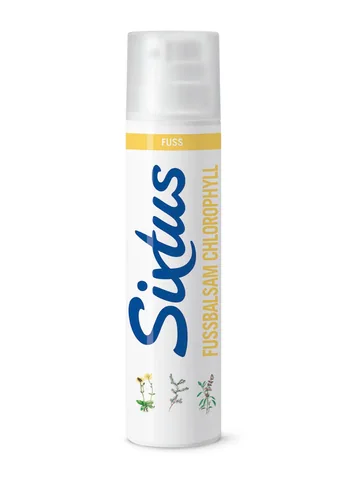 Sixtuwohl Chlorophyll voetbalsem 100 ml