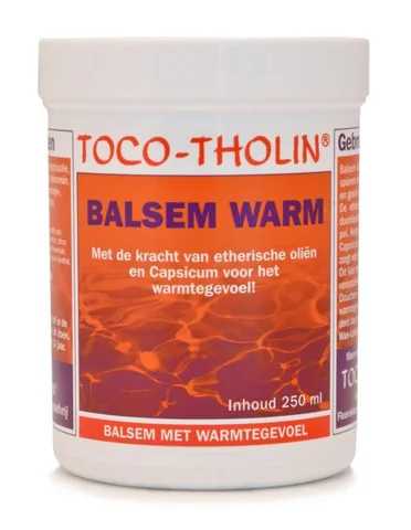 Toco Tholin Spierbalsem Warm 250 ml