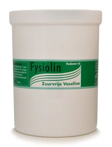 Fysiolin zuurvrije vaseline 1000 ml – professionele grootverpakking