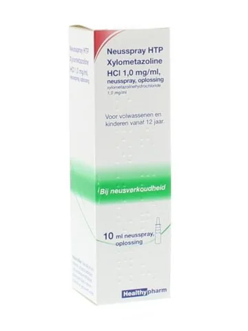 HTP neusspray xylometazoline 1,0 mg/ml — 10 ml