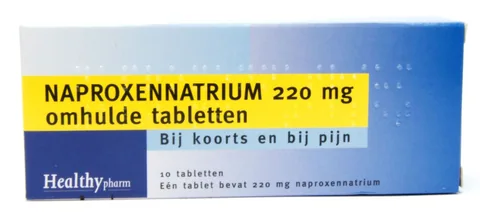 Naproxen 220 mg — 10 tabletten