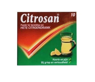 Citrosan hete citroendrank — 10 sachets